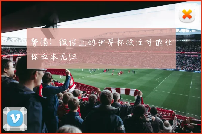 警惕！微信上的世界杯投注可能让你血本无归